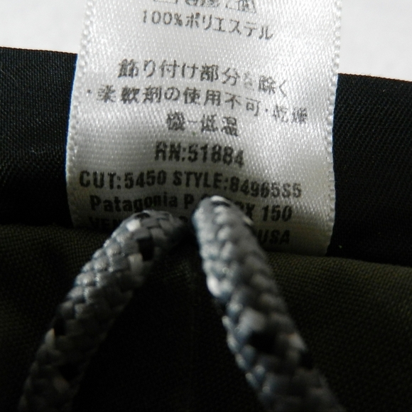 Vintage Patagonia Figure 4 Jacket Mens Small Avocado CSS Trail Softshell - Picture 9 of 14